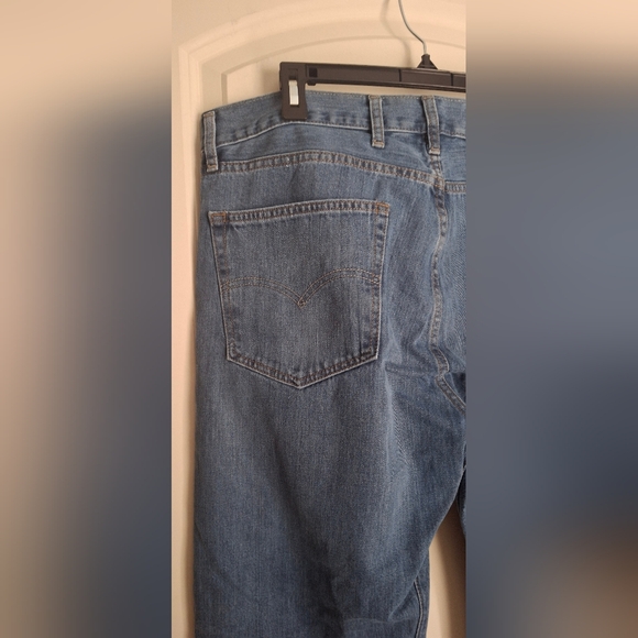 Levi stratus & co. 501 Mens jeans w38 L30 medium wash casual work office - Picture 12 of 13